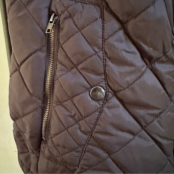 Quilted Brown Women's Vest - Picture 3 of 5